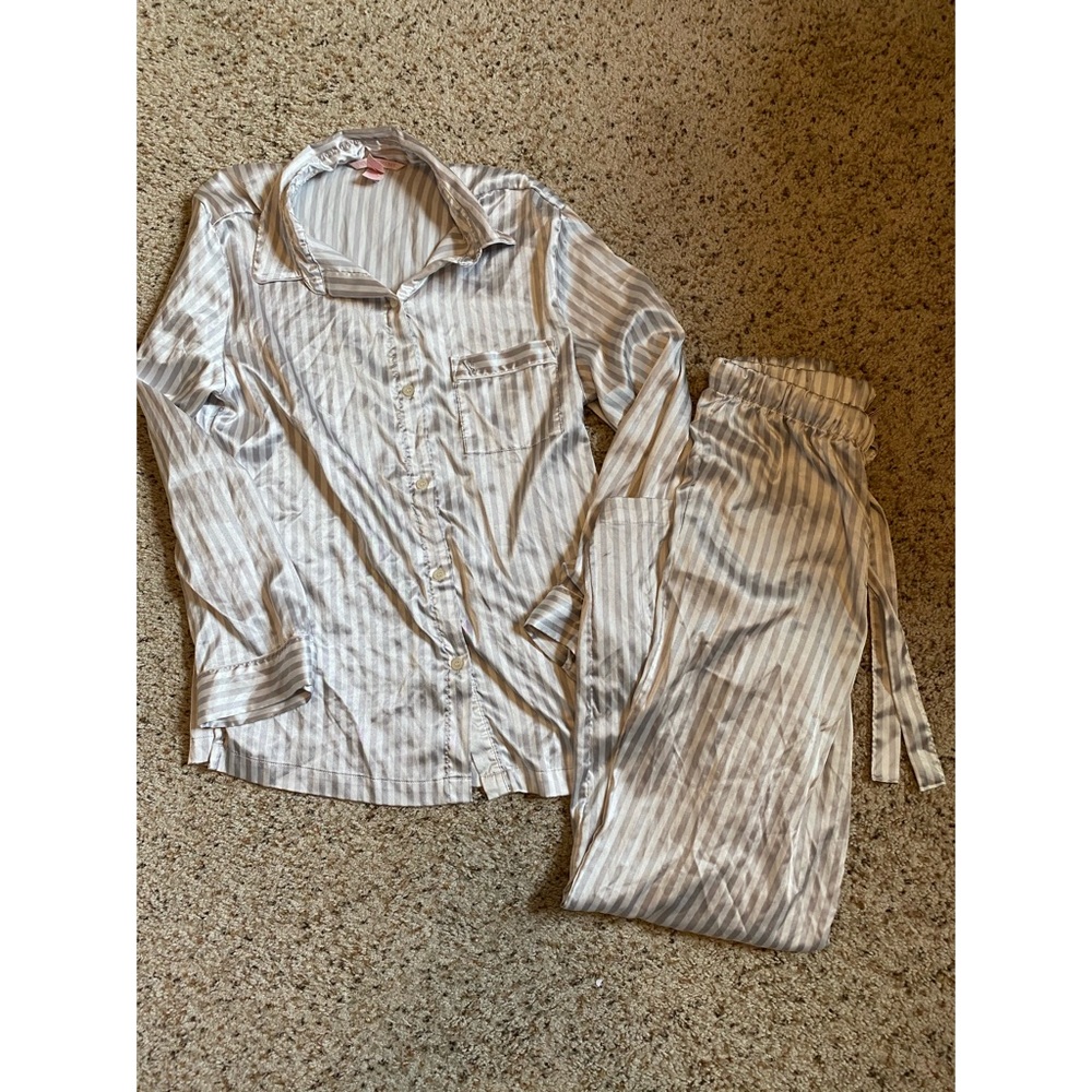 Silk pajama set